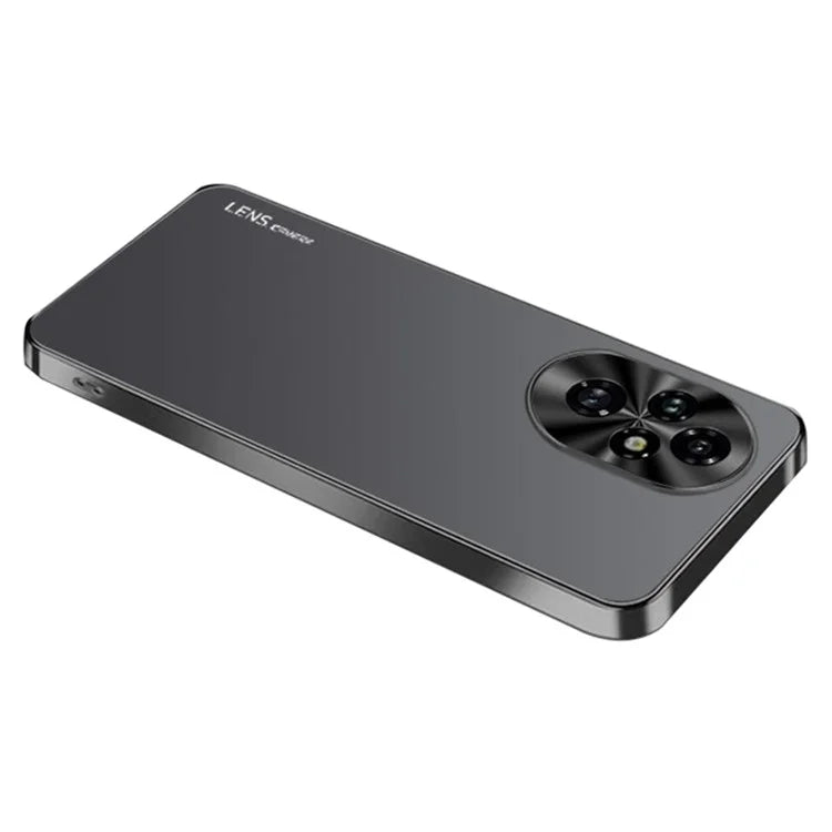 For Honor 200 Pro 5G Case Anti-Drop Acrylic+TPU+Metal Electroplating Phone Cover