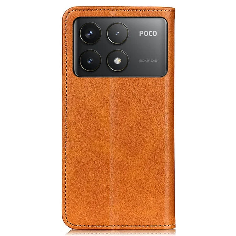 For Xiaomi Redmi K70 5G / K70 Pro 5G / Poco F6 Pro 5G Case Magnetic Closing Split Leather Wallet Phone Cover