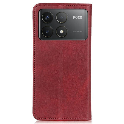 For Xiaomi Redmi K70 5G / K70 Pro 5G / Poco F6 Pro 5G Case Magnetic Closing Split Leather Wallet Phone Cover