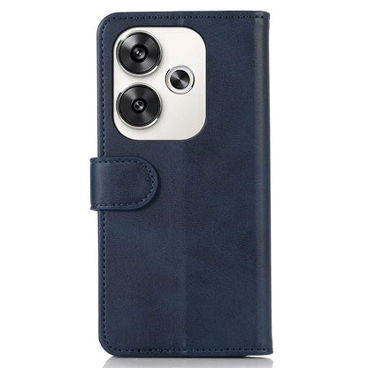 For Xiaomi Poco F6 5G / Redmi Turbo 3 5G Case Cowhide Texture Wallet Leather Phone Cover