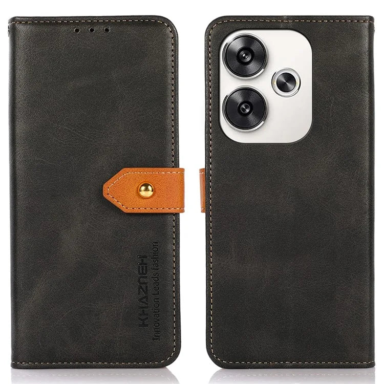KHAZNEH For Xiaomi Poco F6 5G / Redmi Turbo 3 5G Case Wallet Flip Leather Phone Cover