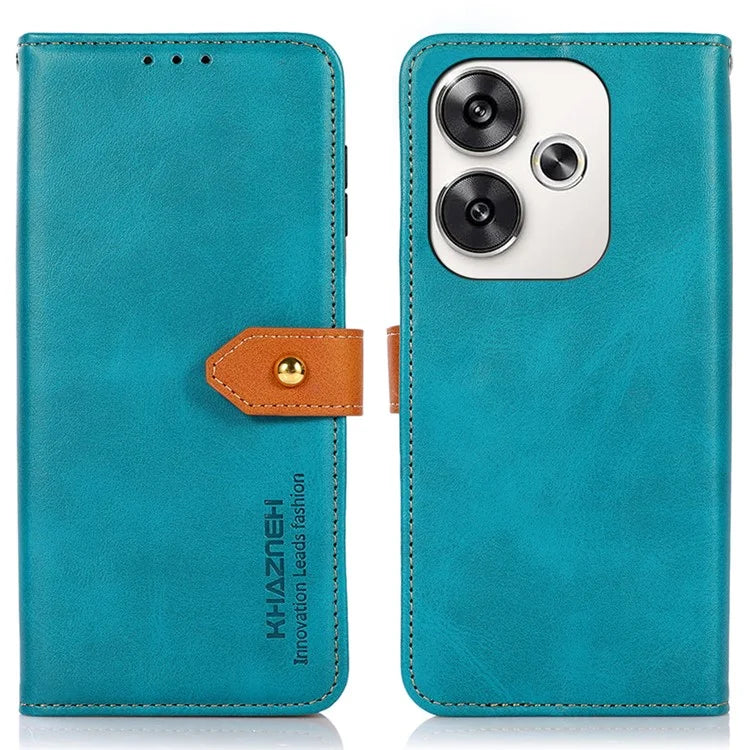 KHAZNEH For Xiaomi Poco F6 5G / Redmi Turbo 3 5G Case Wallet Flip Leather Phone Cover