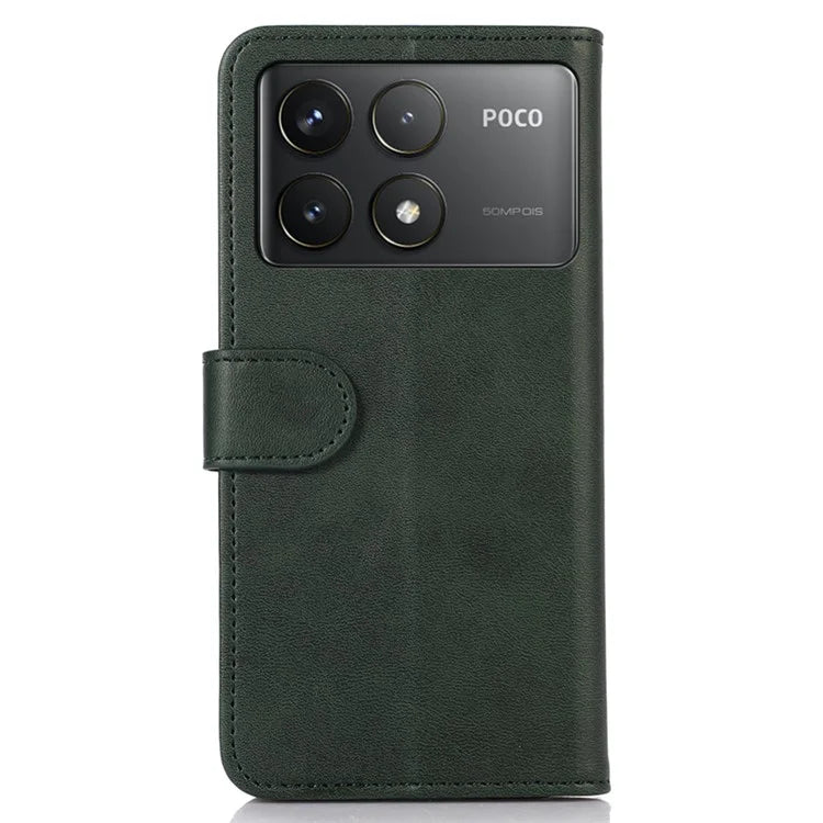 For Xiaomi Poco F6 Pro 5G / Redmi K70 5G / K70 Pro 5G Case Cowhide Texture Wallet Leather Phone Cover