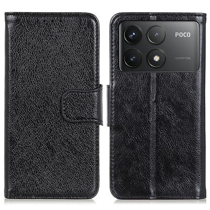 For Xiaomi Poco F6 Pro 5G / Redmi K70 5G / K70 Pro 5G Case Nappa Texture Split Leather Phone Cover