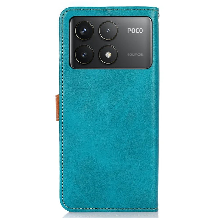 KHAZNEH For Xiaomi Poco F6 Pro 5G / Redmi K70 5G / K70 Pro 5G Leather Case Wallet Phone Cover