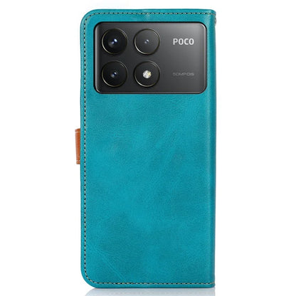 KHAZNEH For Xiaomi Poco F6 Pro 5G / Redmi K70 5G / K70 Pro 5G Leather Case Wallet Phone Cover