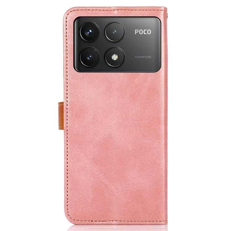 KHAZNEH For Xiaomi Poco F6 Pro 5G / Redmi K70 5G / K70 Pro 5G Leather Case Wallet Phone Cover
