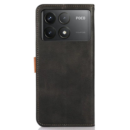 KHAZNEH For Xiaomi Poco F6 Pro 5G / Redmi K70 5G / K70 Pro 5G Leather Case Wallet Phone Cover