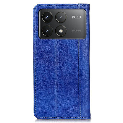 For Xiaomi Poco F6 Pro 5G / Redmi K70 Pro 5G / K70 5G Split Leather Flip Phone Cover Wholesale Mobile Accessories