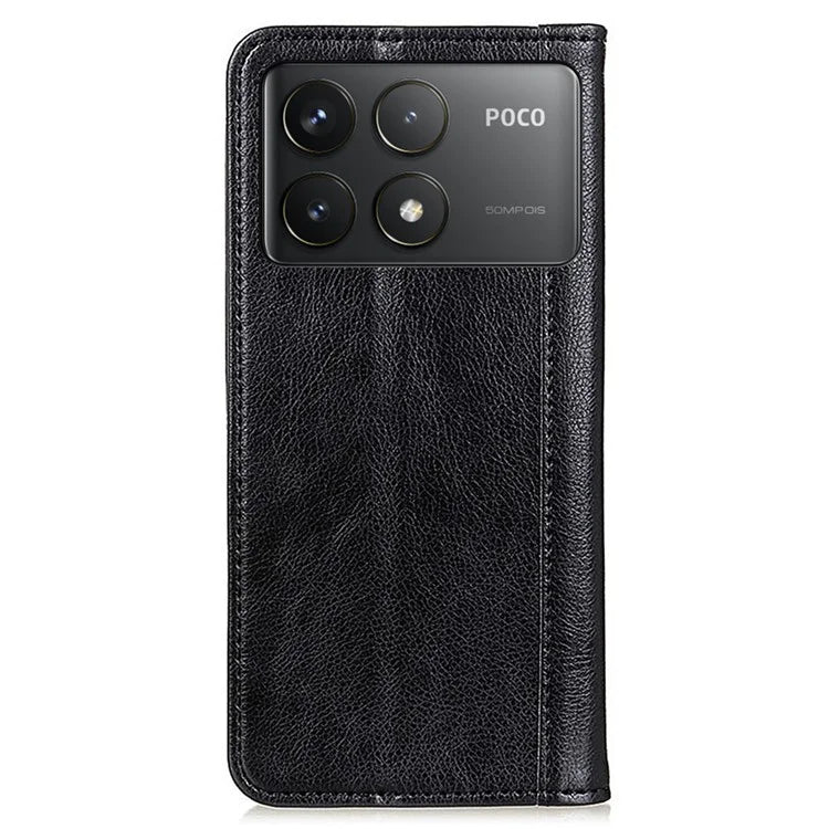 For Xiaomi Poco F6 Pro 5G / Redmi K70 Pro 5G / K70 5G Split Leather Flip Phone Cover Wholesale Mobile Accessories