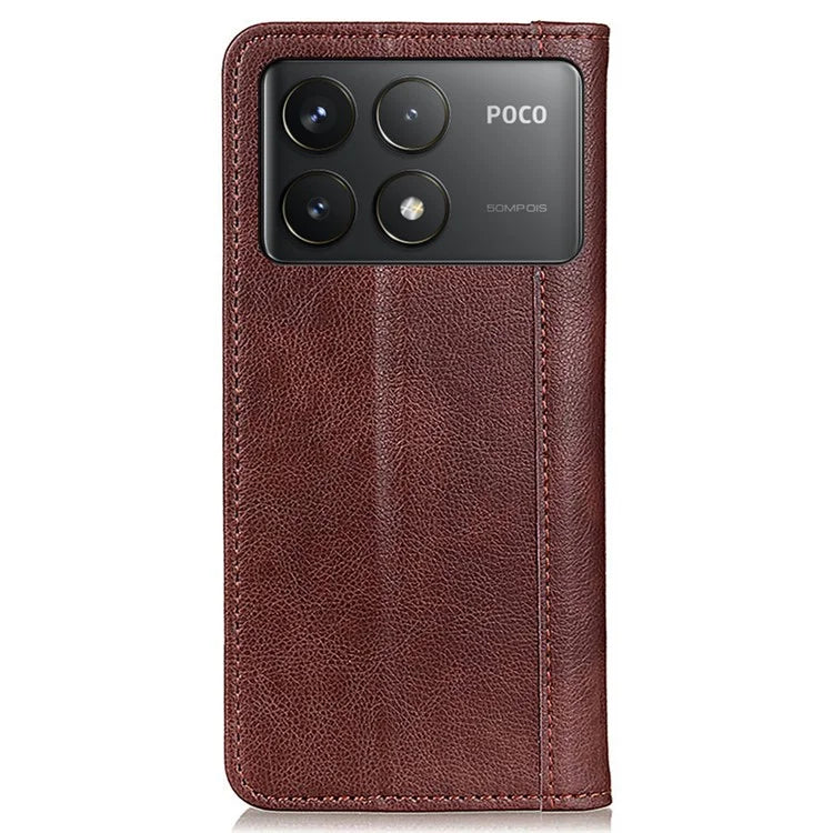 For Xiaomi Poco F6 Pro 5G / Redmi K70 Pro 5G / K70 5G Split Leather Flip Phone Cover Wholesale Mobile Accessories
