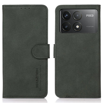 KHAZNEH For Xiaomi Poco F6 Pro 5G / Redmi K70 Pro 5G / K70 5G Cases Magnetic Leather Mobile Phone Cover
