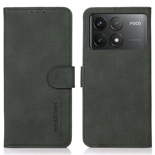 KHAZNEH For Xiaomi Poco F6 Pro 5G / Redmi K70 Pro 5G / K70 5G Cases Magnetic Leather Mobile Phone Cover