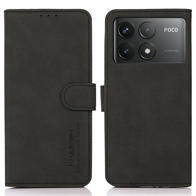 KHAZNEH For Xiaomi Poco F6 Pro 5G / Redmi K70 Pro 5G / K70 5G Cases Magnetic Leather Mobile Phone Cover