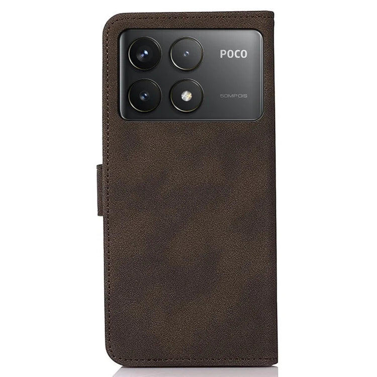 KHAZNEH For Xiaomi Poco F6 Pro 5G / Redmi K70 Pro 5G / K70 5G Cases Magnetic Leather Mobile Phone Cover