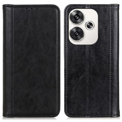 For Xiaomi Poco F6 5G / Redmi Turbo 3 5G Split Leather Flip Phone Cover Wholesale Wallet Mobile Phone Cases