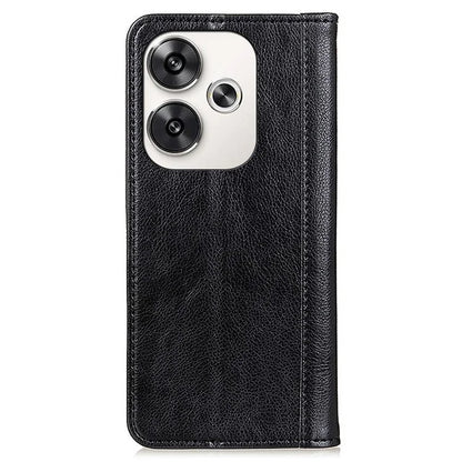 For Xiaomi Poco F6 5G / Redmi Turbo 3 5G Split Leather Flip Phone Cover Wholesale Wallet Mobile Phone Cases