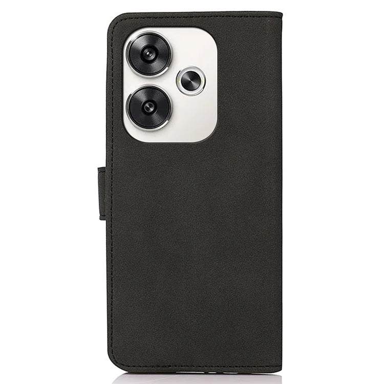 KHAZNEH For Xiaomi Poco F6 5G / Redmi Turbo 3 5G Case Magnetic Clasp Leather Mobile Phone Cover