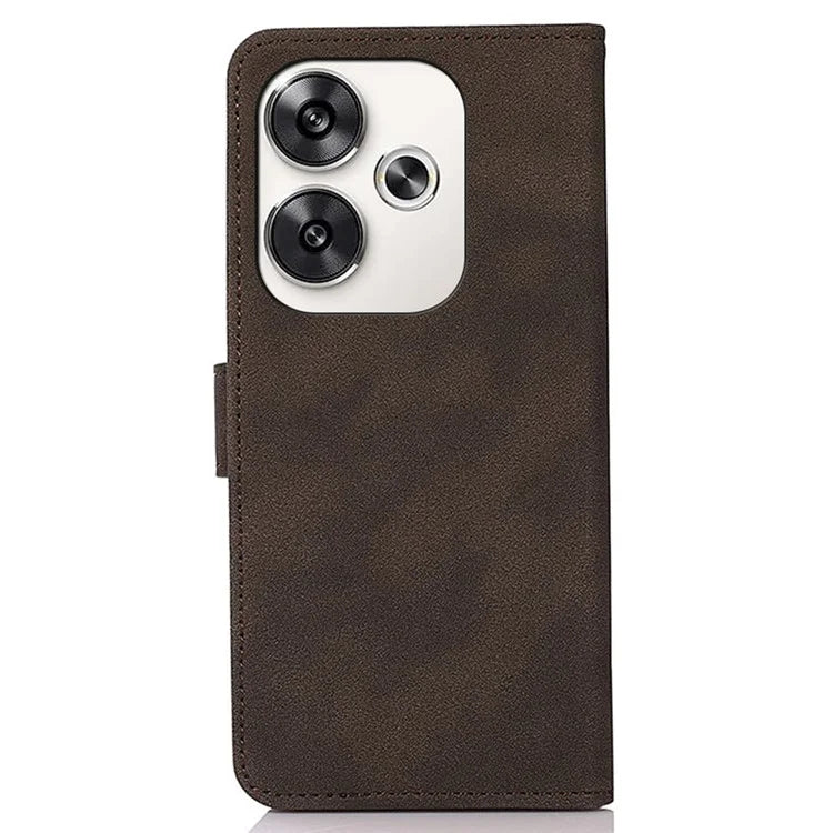 KHAZNEH For Xiaomi Poco F6 5G / Redmi Turbo 3 5G Case Magnetic Clasp Leather Mobile Phone Cover