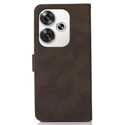 KHAZNEH For Xiaomi Poco F6 5G / Redmi Turbo 3 5G Case Magnetic Clasp Leather Mobile Phone Cover