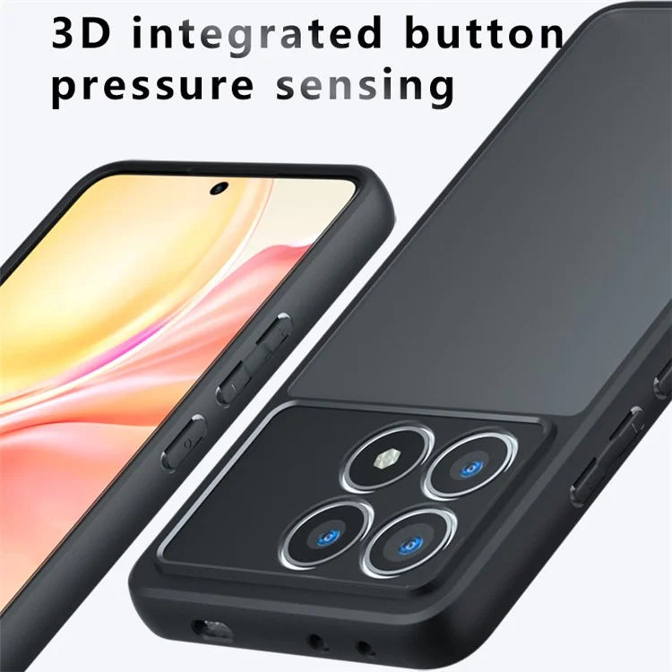 For Xiaomi Poco F6 Pro 5G / Redmi K70 5G / K70 Pro 5G Case TPU + PC Phone Cover Matte Back