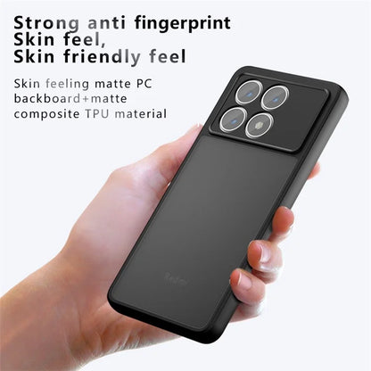 For Xiaomi Poco F6 Pro 5G / Redmi K70 5G / K70 Pro 5G Case TPU + PC Phone Cover Matte Back