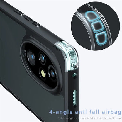 For Honor 200 Pro 5G Case PC+TPU Matte Phone Cover Airbag Corners