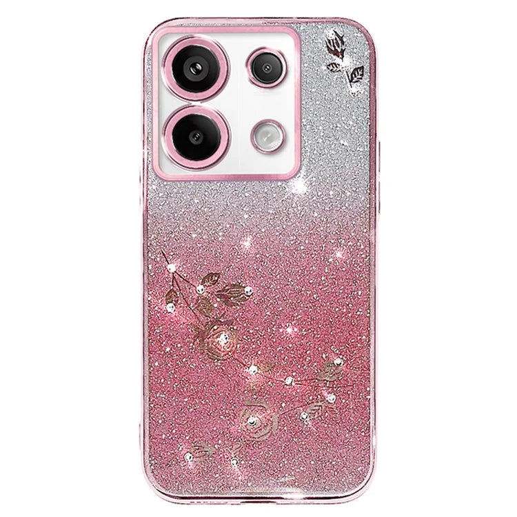 KADEM For Infinix Zero 30 5G Case Gradient Shiny Design TPU Phone Cover