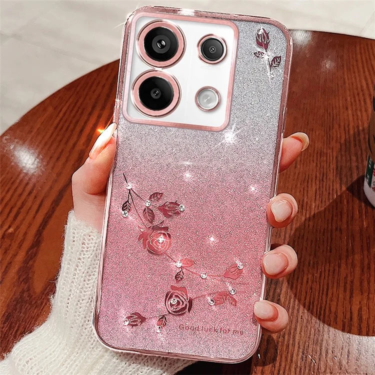 KADEM For Infinix Zero 30 5G Case Gradient Shiny Design TPU Phone Cover