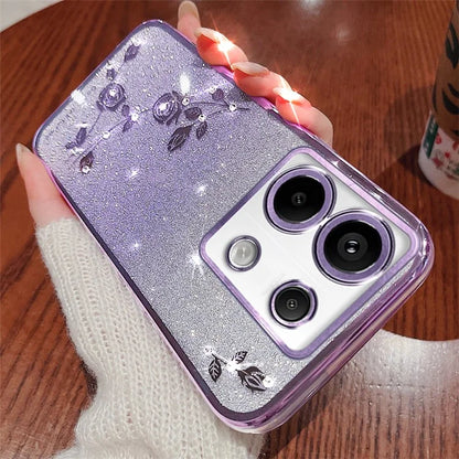 KADEM For Infinix Zero 30 5G Case Gradient Shiny Design TPU Phone Cover