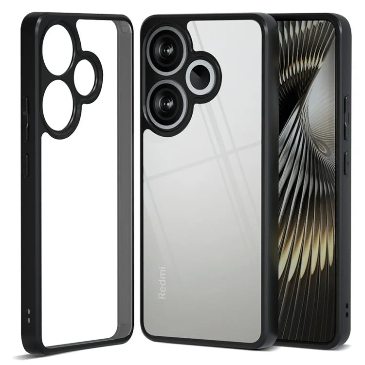 IBMRS For Xiaomi Redmi Turbo 3 5G / Poco F6 5G Case TPU+PC Hybrid Phone Cover