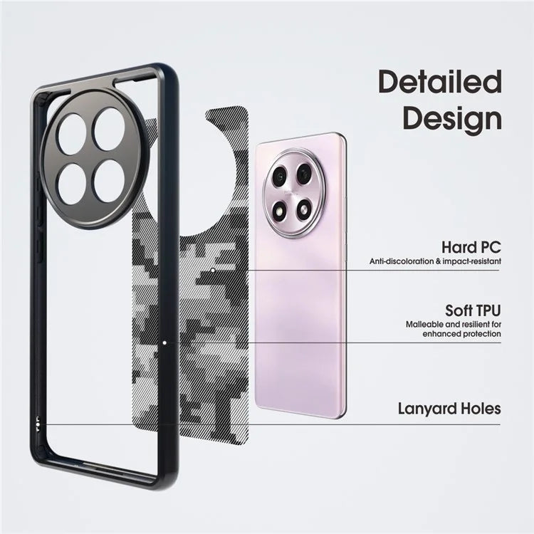 IBMRS For Oppo A2 Pro 5G Case TPU Frame PC Back Protective Phone Cover