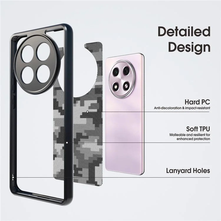 IBMRS For Oppo A2 Pro 5G Case TPU Frame PC Back Protective Phone Cover