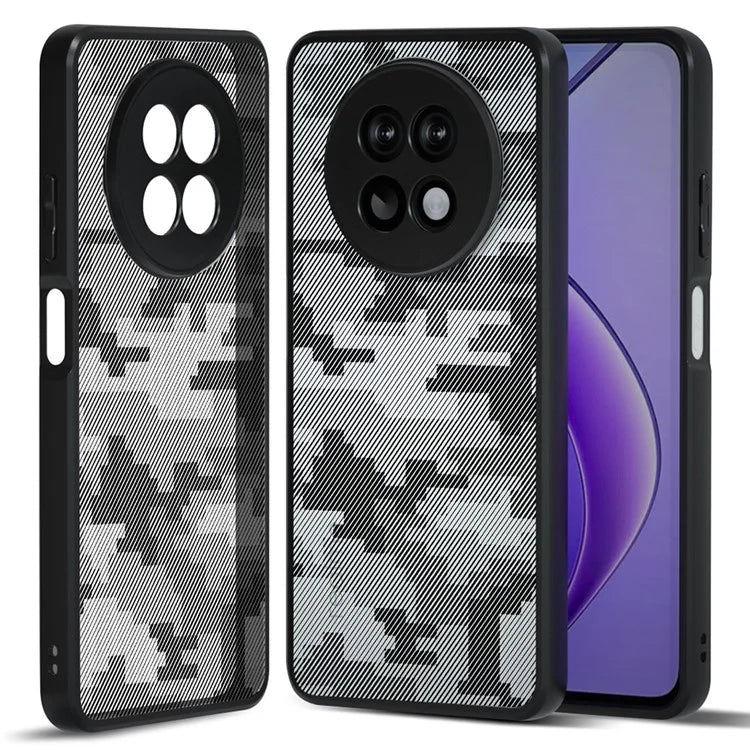IBMRS For Realme 12 5G / 12x 5G Case Hard PC Back Flexible TPU Frame Phone Cover