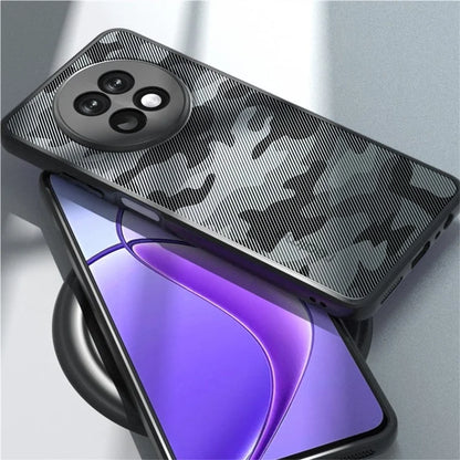 IBMRS For Realme 12 5G / 12x 5G Case Hard PC Back Flexible TPU Frame Phone Cover