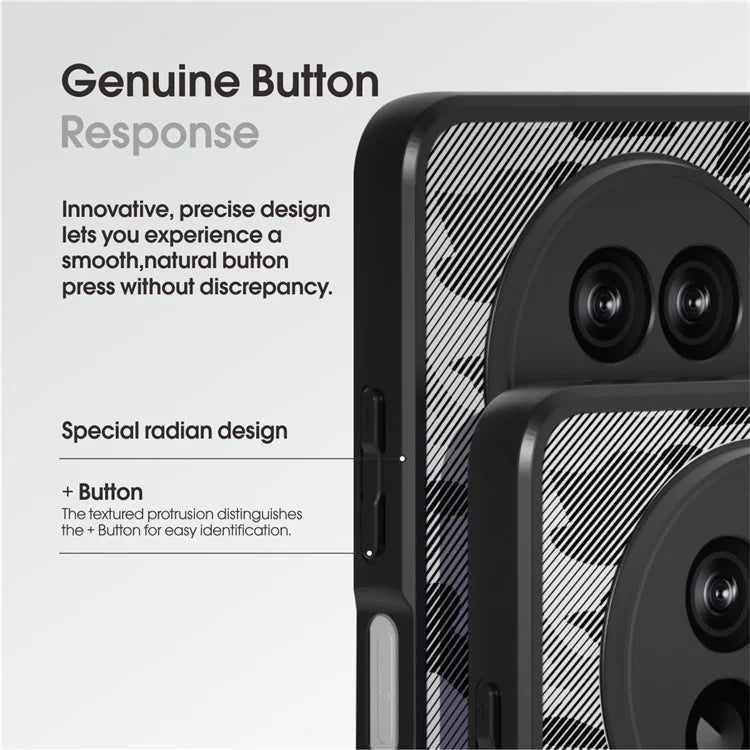 IBMRS For Realme 12 5G / 12x 5G Case Hard PC Back Flexible TPU Frame Phone Cover