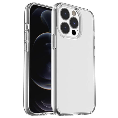 For iPhone 16 Pro Case Clear PC + TPU Shockproof Protective Phone Cover