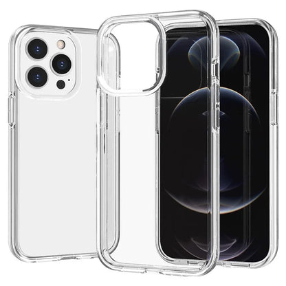 For iPhone 16 Pro Case Clear PC + TPU Shockproof Protective Phone Cover