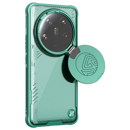 NILLKIN Iceblade Prop for Xiaomi 14 Ultra Case PC+TPU Phone Shell with Lens Cover Kickstand