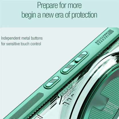 NILLKIN Iceblade Prop for Xiaomi 14 Ultra Case PC+TPU Phone Shell with Lens Cover Kickstand