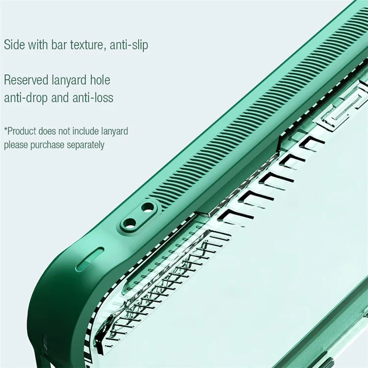NILLKIN Iceblade Prop for Xiaomi 14 Ultra Case PC+TPU Phone Shell with Lens Cover Kickstand