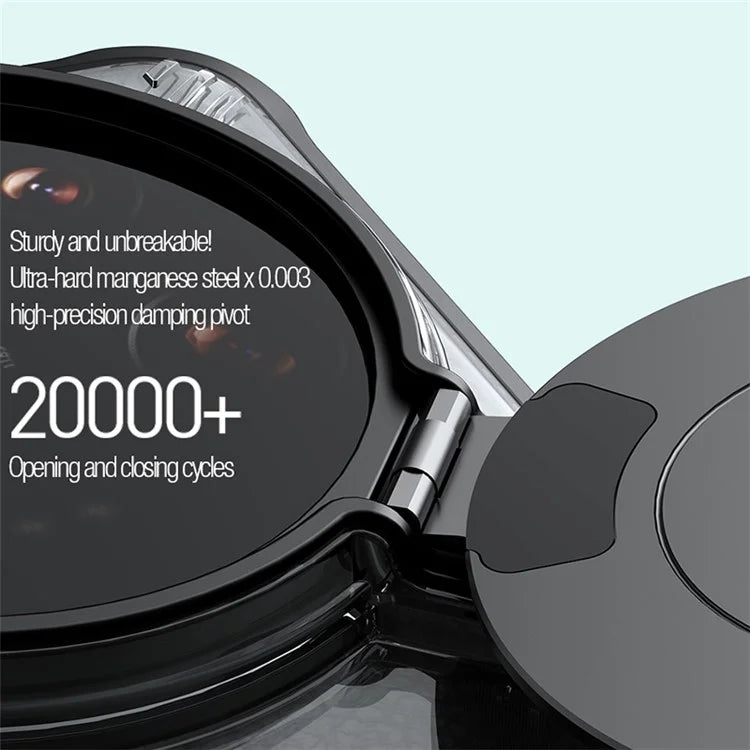 NILLKIN Lceblade Prop for Xiaomi 14 Ultra Case PC+TPU Phone Shell with Lens Cover Kickstand