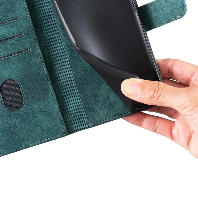 For Xiaomi Redmi Note 13 Pro 5G / Poco X6 5G Case Cat Love Heart Imprinted Flip Leather Phone Cover