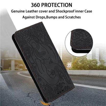 For Xiaomi Redmi Note 13 Pro 5G / Poco X6 5G Case Elephant Pattern Leather Phone Cover