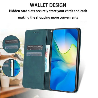 For Xiaomi Redmi Note 13 Pro 5G / Poco X6 5G Case Elephant Pattern Leather Phone Cover