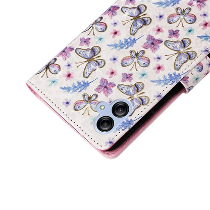 For Samsung Galaxy A04e 4G / F04 4G / M04 4G Case with Hand Strap RFID Blocking Leather Phone Cover