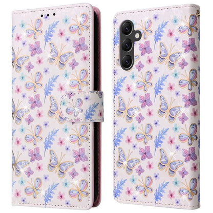 For Samsung Galaxy A14 5G Case RFID Blocking Leather Wallet Pouch Phone Cover