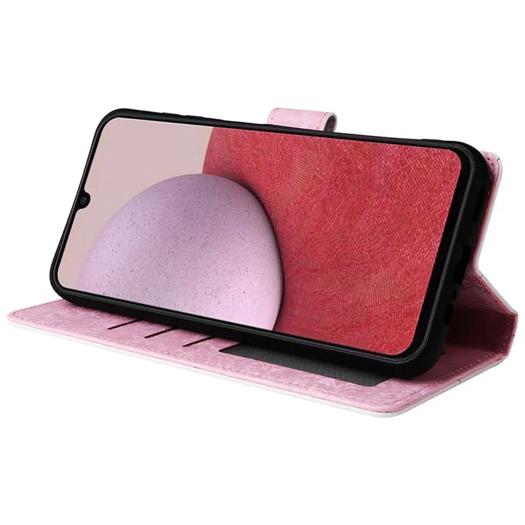 For Samsung Galaxy A14 5G Case RFID Blocking Leather Wallet Pouch Phone Cover
