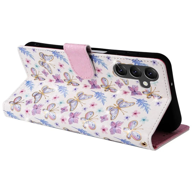 For Samsung Galaxy A14 5G Case RFID Blocking Leather Wallet Pouch Phone Cover