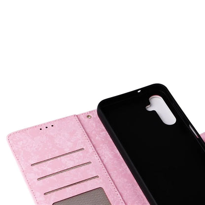 For Samsung Galaxy A14 5G Case RFID Blocking Leather Wallet Pouch Phone Cover